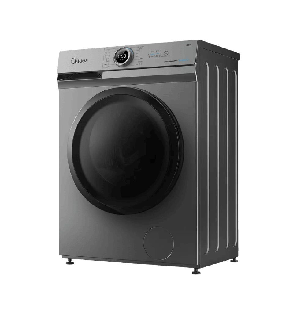 غساله ميديا اتوماتيك 8ك 1400لفه انفرتر سلفر بالبخار /ميديا MF110W80B/TT