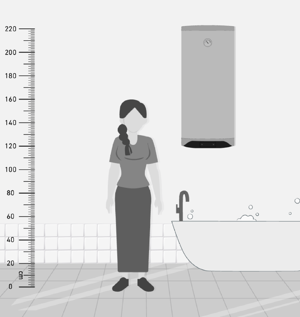 سخان تورنيدو 100 لتر ايناملد ديجيتال سمارت ابيض TEEE-100D1W