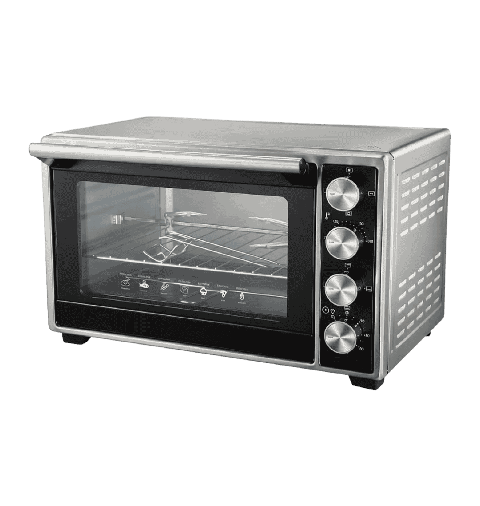 فرن الترا 60 لتر شوايه ومروحه 2000 وات ستانلس UOV60SFE2