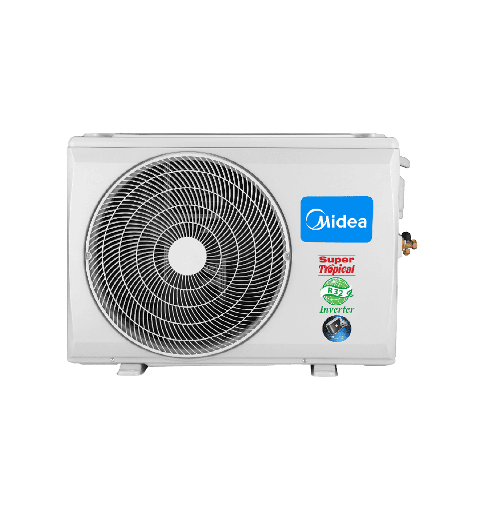 تكييف ميديا 2.25 بارد ساخن انفرتر MOSEFT-18HDN8-X2Q8 + MSEFT-18HRDN8F-Q8 AI ECOMASTER