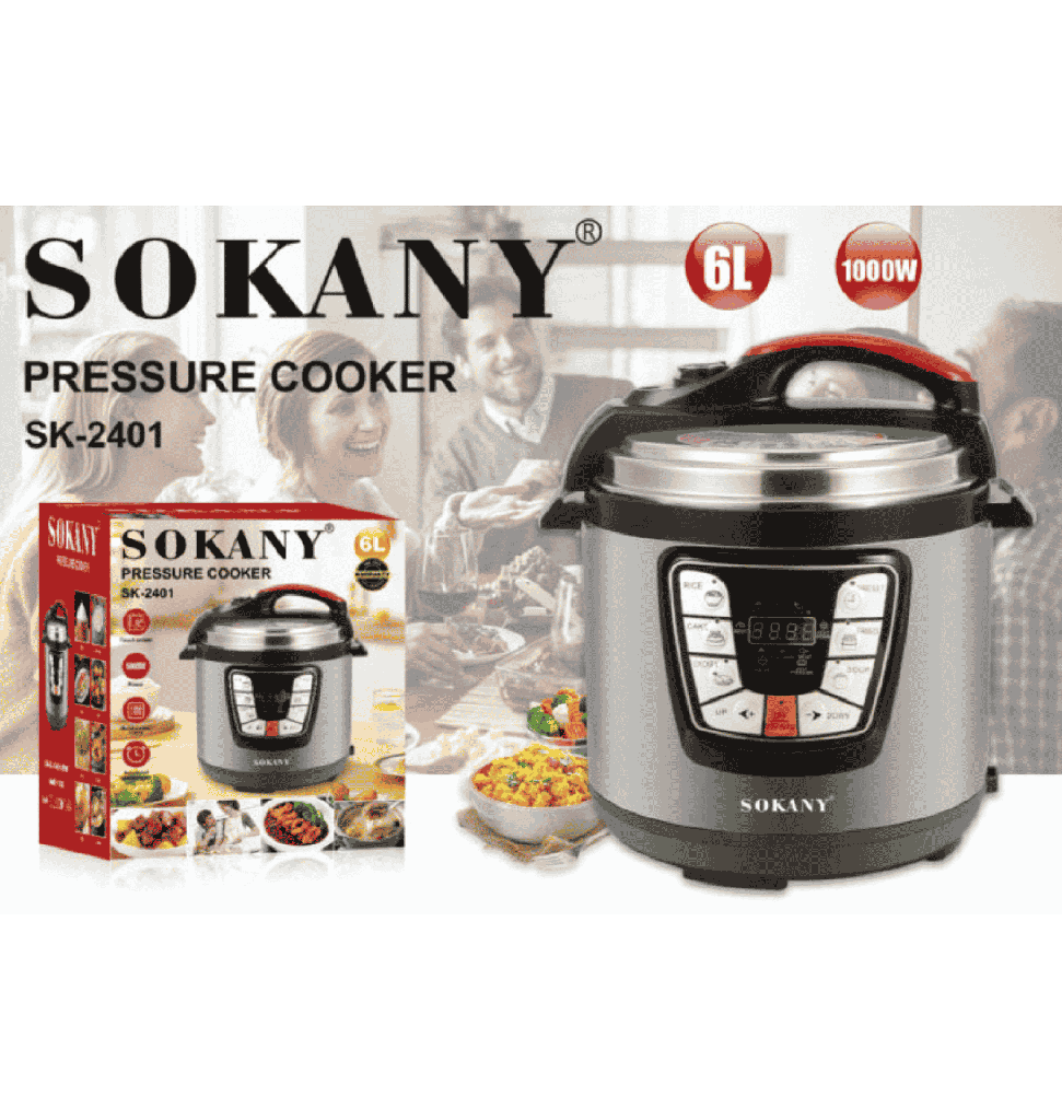 حله طهي ضغط سوكاني 6 لتر SK-2401