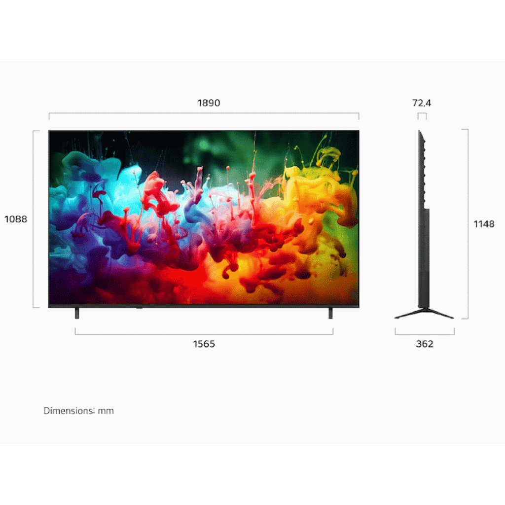 شاشه ال جي 85 كيونيد 85QNED70B6T Mini Led