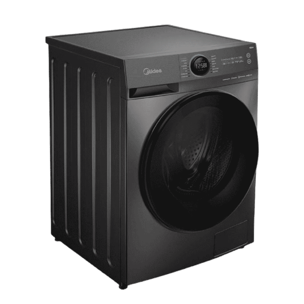غساله ميديا اتوماتيك 10.5ك 1400 لفه رمادي انفرتر ديجيتال  MF205W105WB/TK