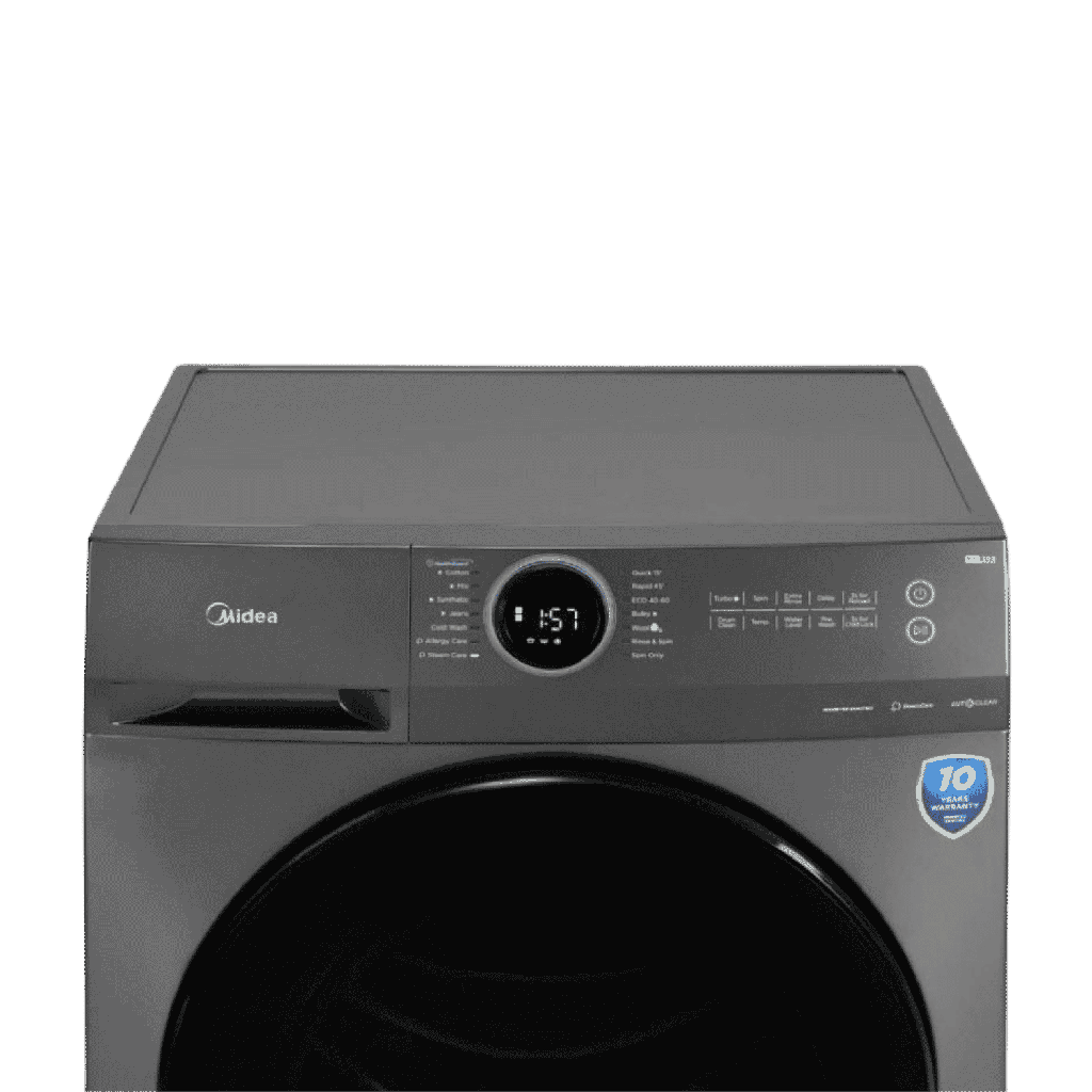 غساله ميديا اتوماتيك 10.5ك 1400 لفه رمادي انفرتر ديجيتال  MF205W105WB/TK