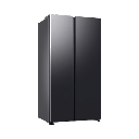ثلاجه سامسونج سايد باي سايد 659 لتر اسود Wi-Fi انفرتر RS70F65QAF/MR