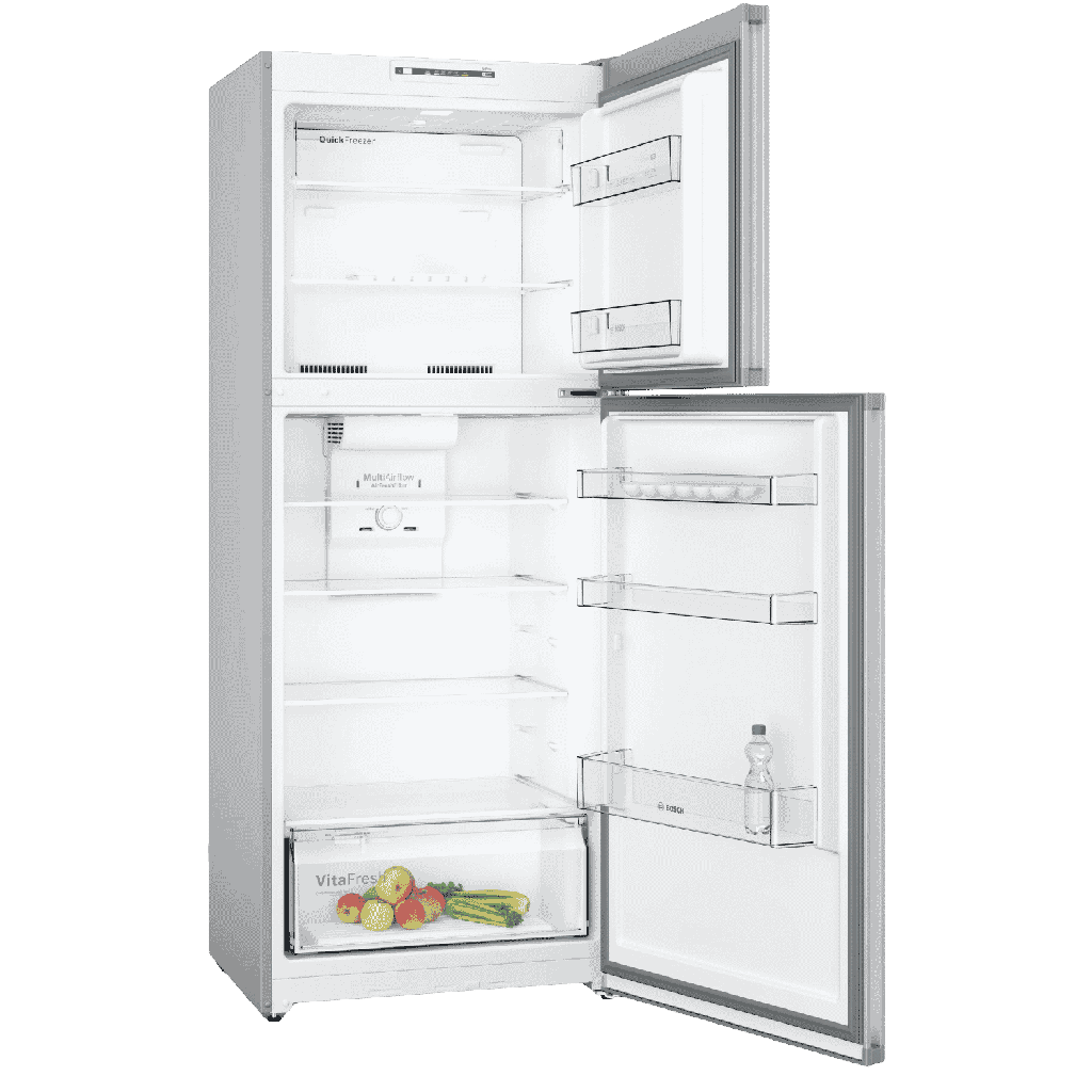 ثلاجه بوش 328 لتر سلفر KDN43NL2E8