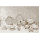 طقم سفره جولد 60 ق