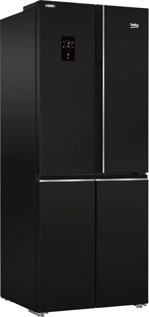 ثلاجه بيكو 450 لتر 4 باب ديجيتال اسود GNE480E20ZBH   