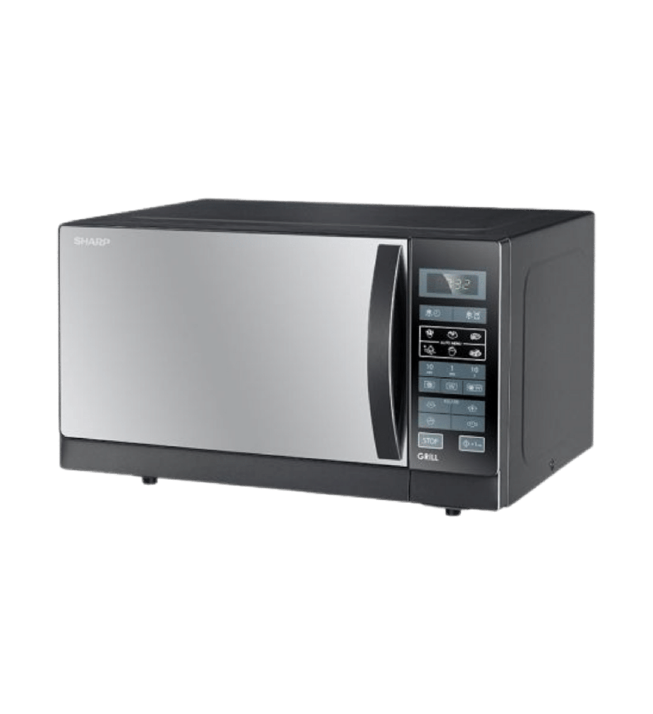ميكروويف شارب 25 لتر بالشوايه اسود R-750MR(K)