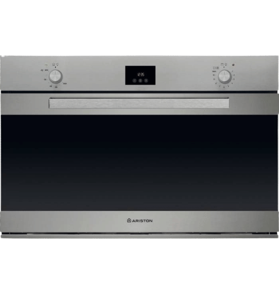 فرن اريستون 90 سم غاز شوايه كهرباء ديجتال ومروحه تركي GESM55IXA30