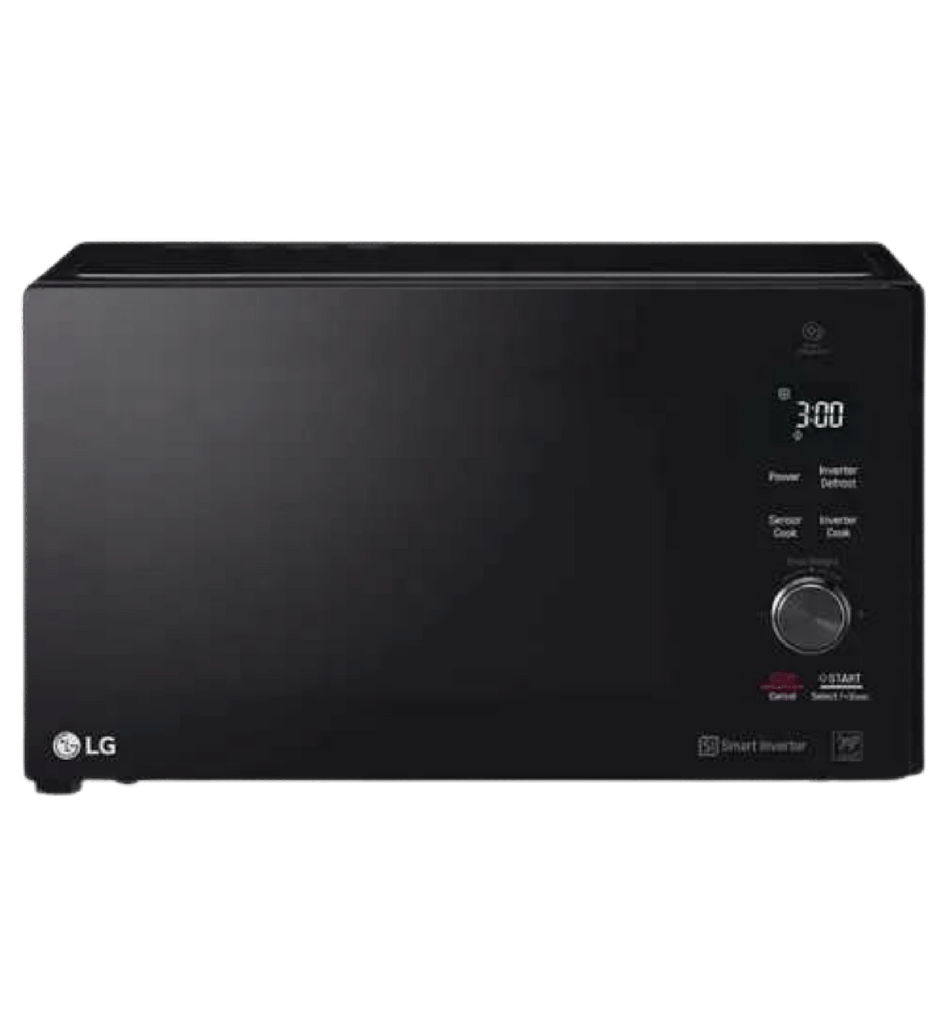 ميكروويف ال جي 42 لتر بالشوايه اسود - ضمان MH8265DIS