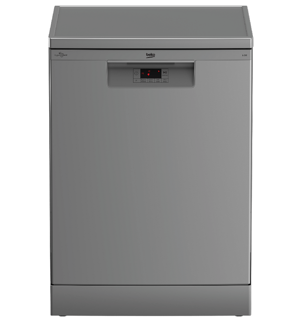 غساله اطباق بيكو 14 فرد تركي سلفر ديجيتال BDFN15420S