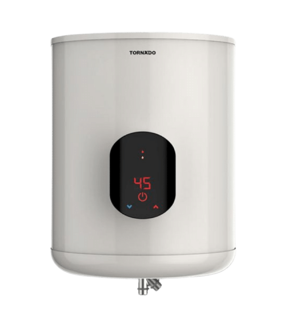 سخان تورنيدو 45 لتر ديجيتال حله ستانلس بيج الجديد EWH-S45CSE-F