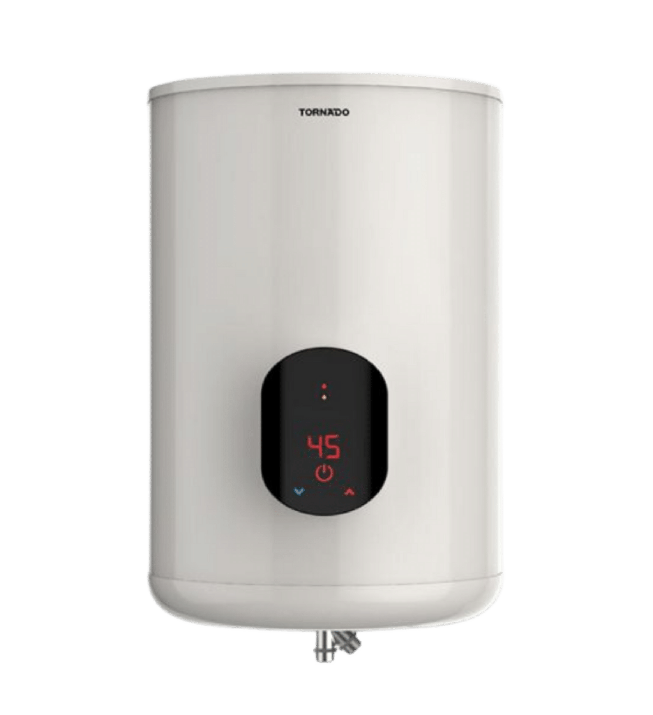 سخان تورنيدو 55 لتر ديجيتال حله ستانلس بيج الجديد EWH-S55CSE-F