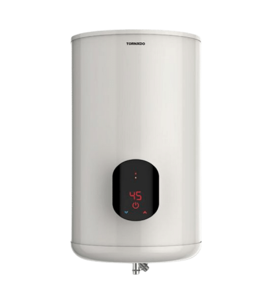 سخان تورنيدو 65 لتر ديجيتال حله ستانلس بيج الجديد EWH-S65CSE-F