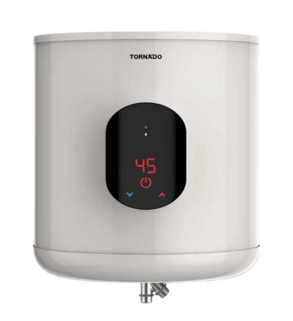 سخان تورنيدو 35 لتر ديجيتال حله ستانلس بيج الجديد EWH-S35CSE-F