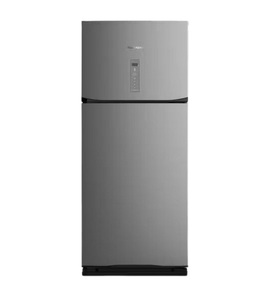 ثلاجه تورنيدو 450 لتر 2 باب ديجيتال سلفر RF-580AT-SL