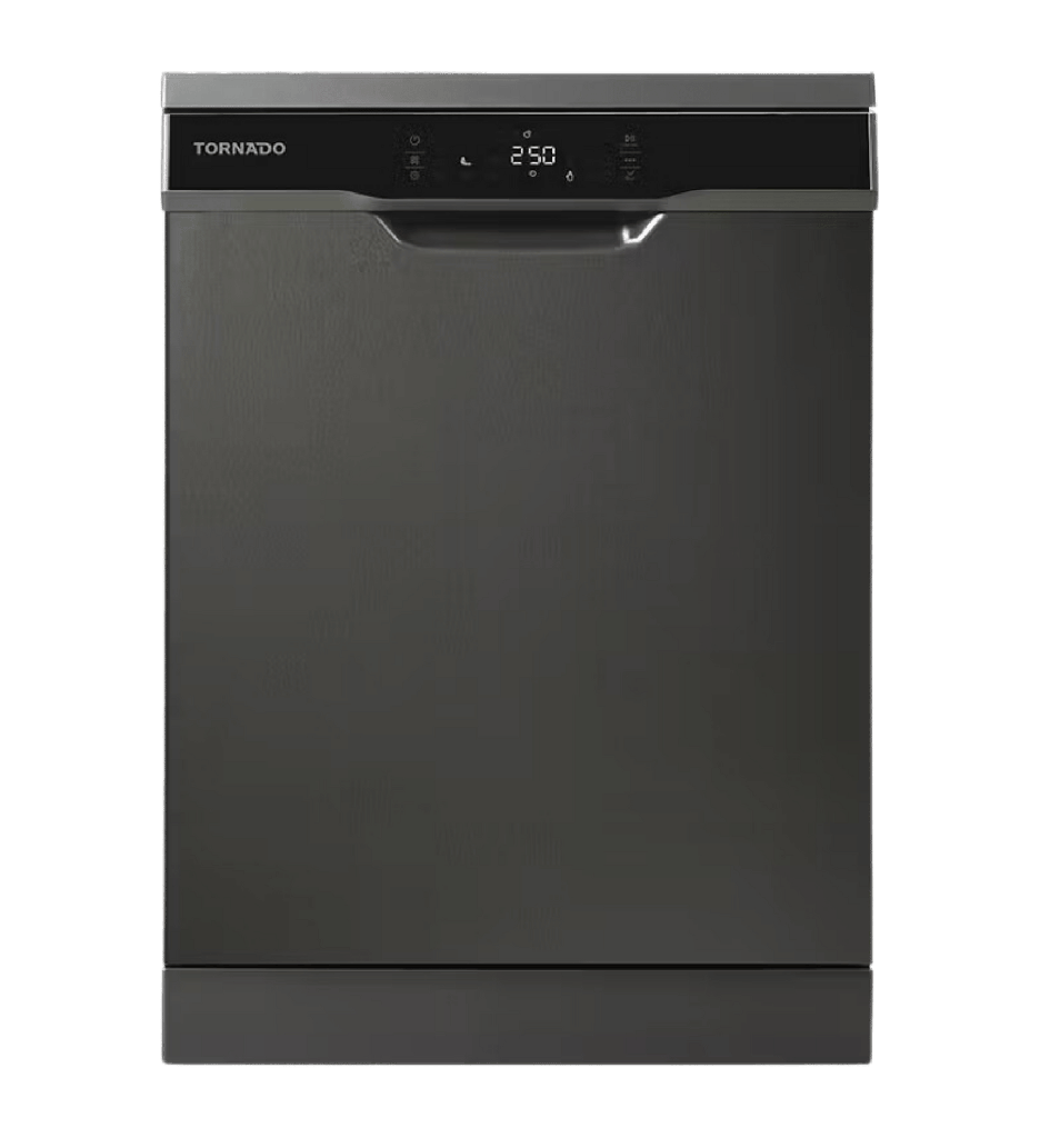 غساله اطباق تورنيدو 12 فرد اينوكس غامق TDV-FN128CDX