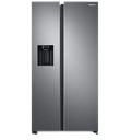 ثلاجه سامسونج 634 لتر سايد باي سايد سلفر بحنفيه RS68A8820S9/MR