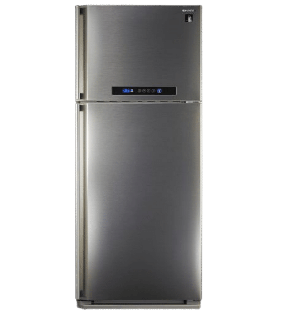 ثلاجه شارب 396 لتر 2 باب بلازما ديجيتال ستانلس SJ-PC48A(ST)