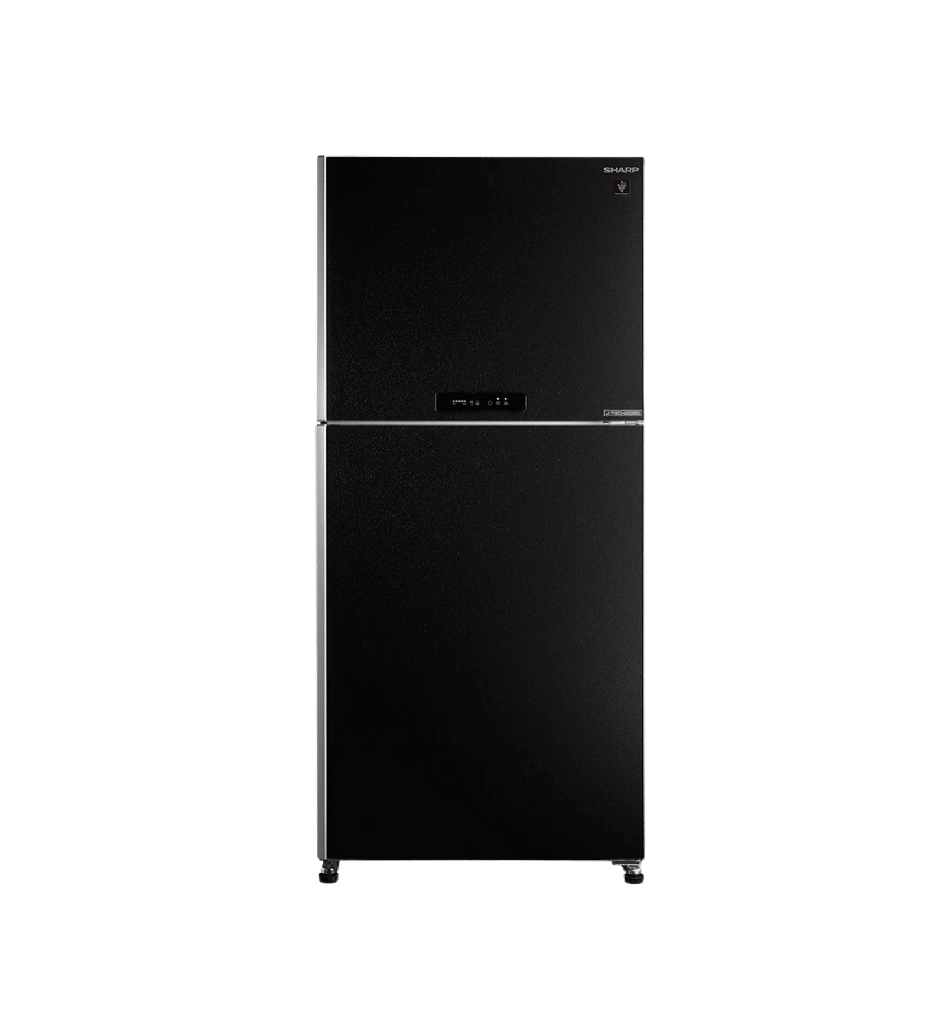 ثلاجه شارب 538 لتر 2 باب  انفرتر اسود ديجيتال SJ-PV69G-BK