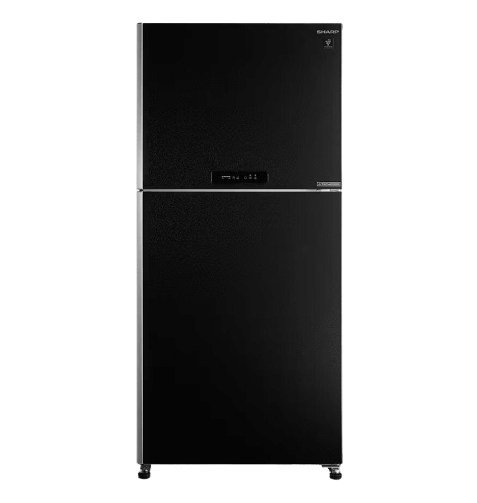 ثلاجه شارب 480 لتر 2 باب اسود ديجيتال SJ-PV63G-BK