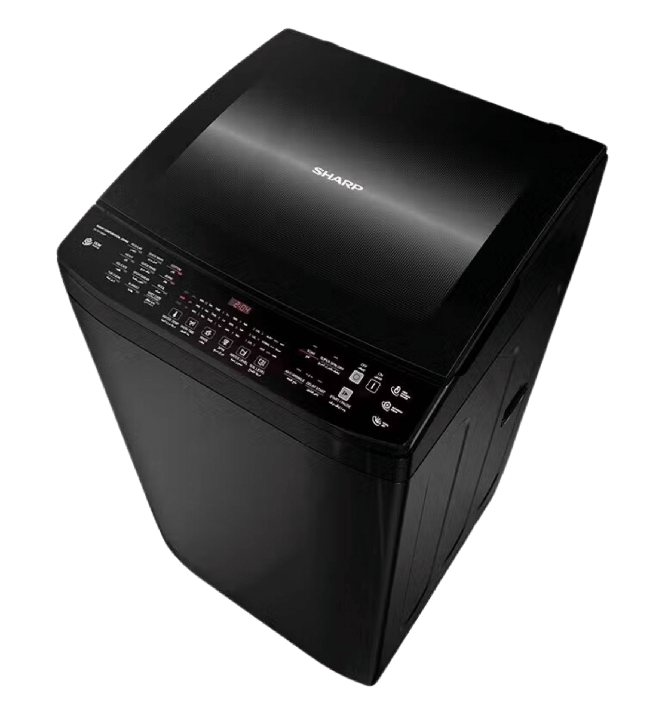 غساله شارب 13ك فوق دفع مباشر انفرتر باب هيدروليك اسود ES-TD13GBKP