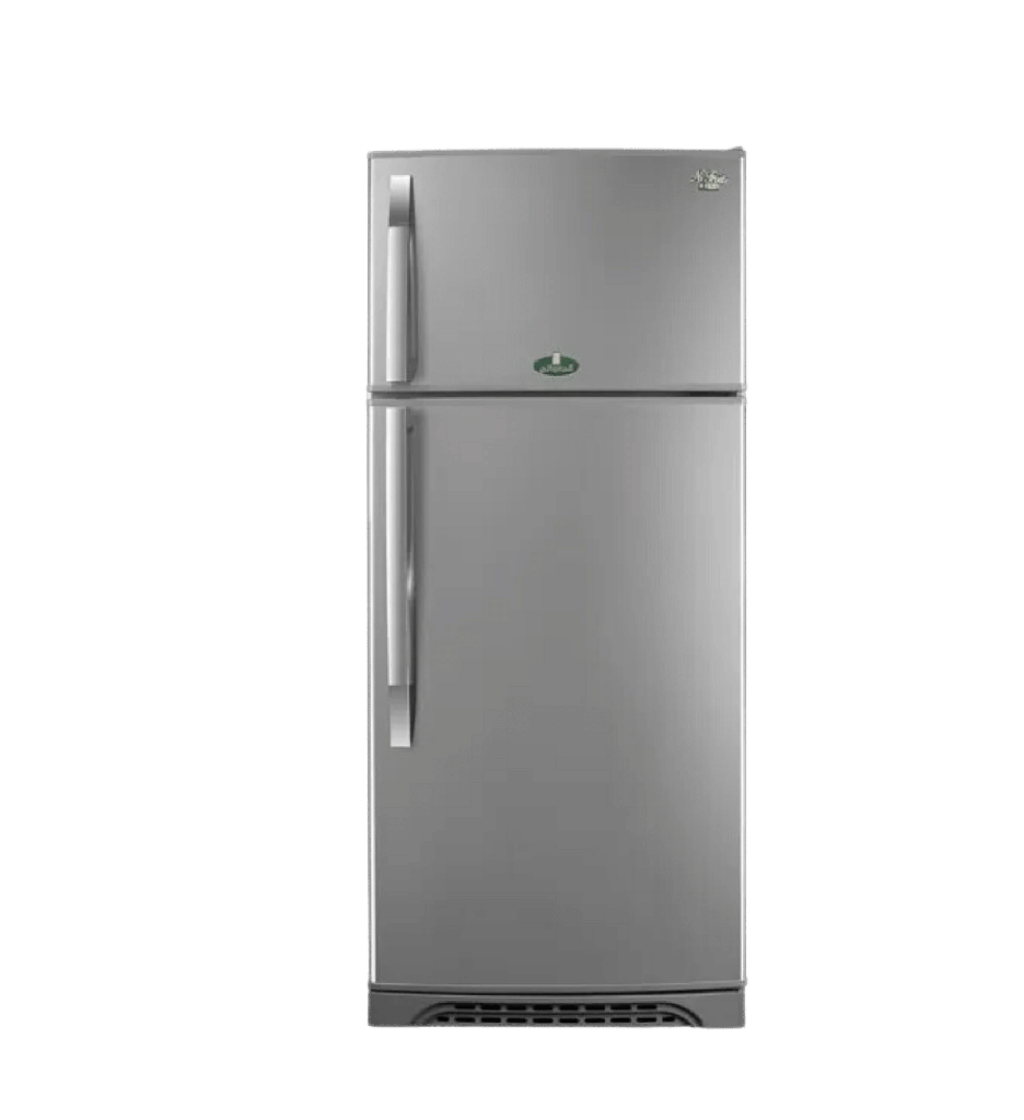 ثلاجه كريازي زمرده تربو 450 لتر سلفر E470NV/2