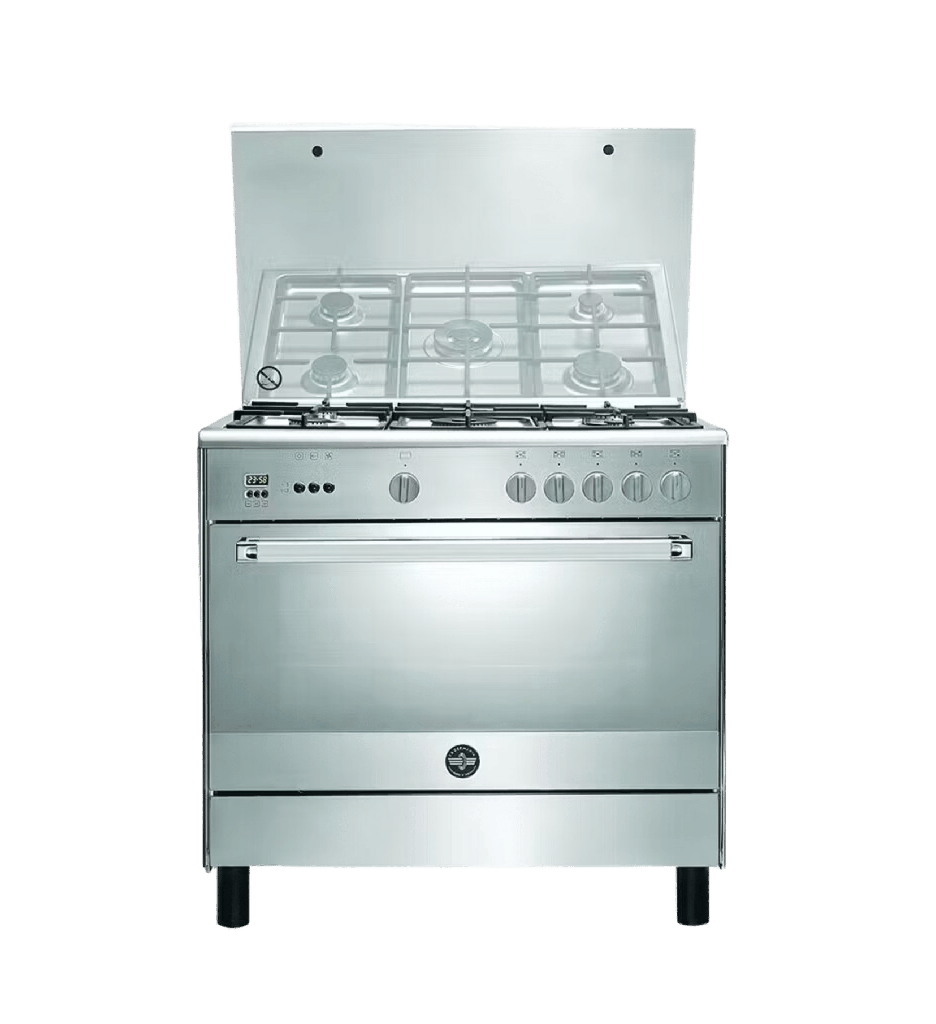 بوتجاز لاجيرمانيا كلاسيكا واجهه ستانلس 90 سوبريمو مروحه تبريد - مروحه توزيع تايمر ديجيتال حوامل زهر امان كامل 9C10GLA1X4AWW