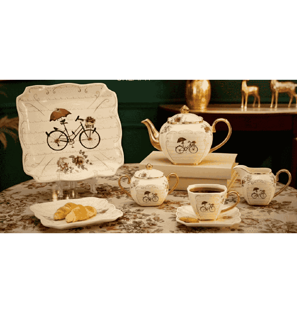 طقم شاي بالجاتوه 24 بارز