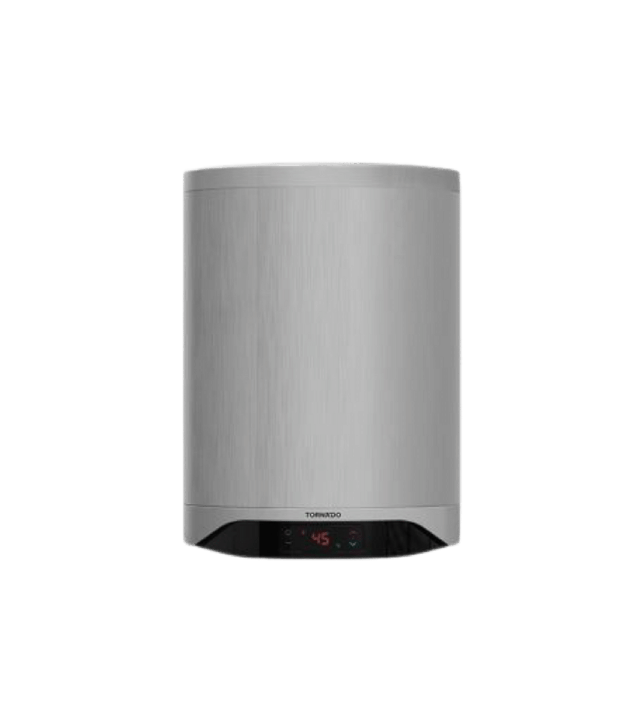 سخان تورنيدو 50 لتر ايناملد ديجيتال سلفر TEEE-50DS
