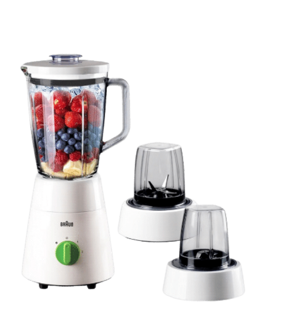 خلاط براون 500 وات مطحنه + مبشره JB0123