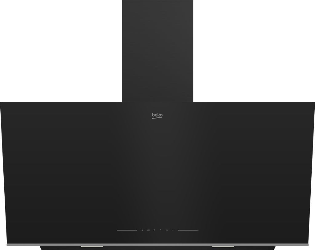 شفاط بيكو 90 زجاج اسود BHCA96641BFBHSE