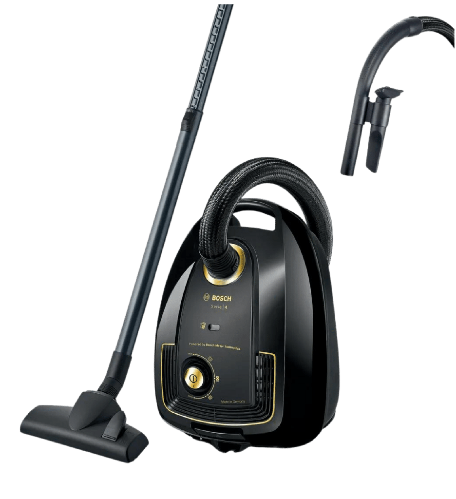 مكنسه بوش 2200 وات اسود كيس الماني BGL38GOLD