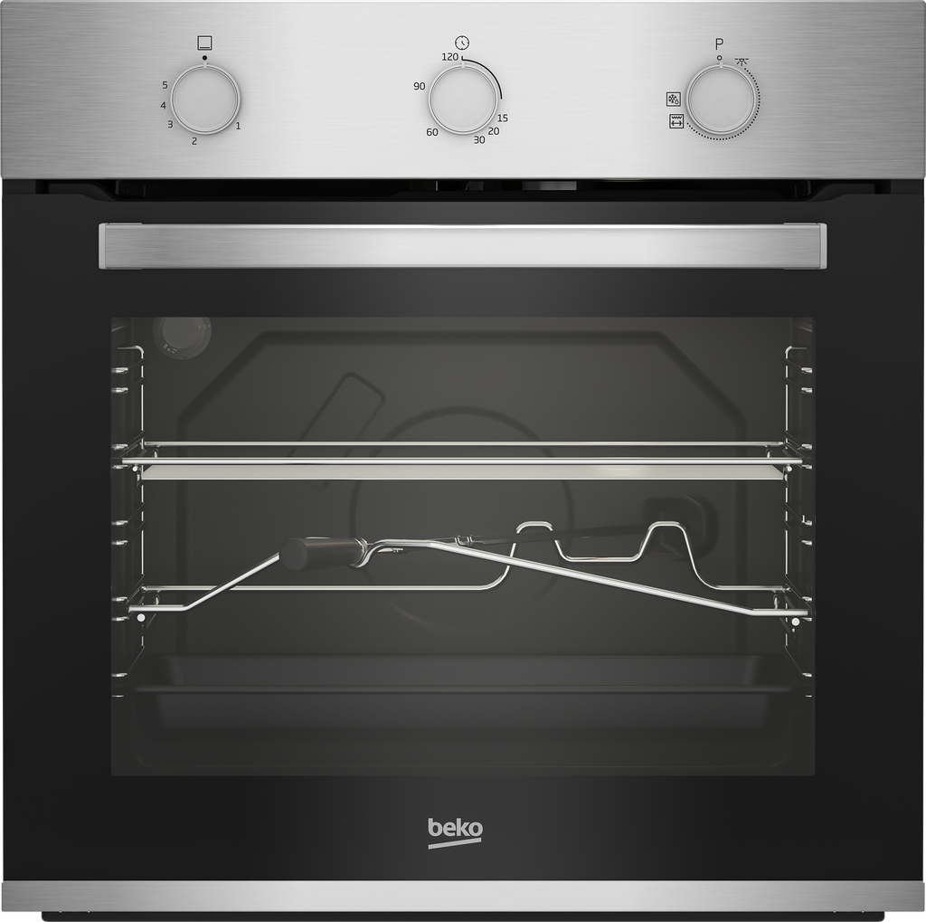 فرن بيكو 60 غاز وشوايه كهرباء BBIH12100XC