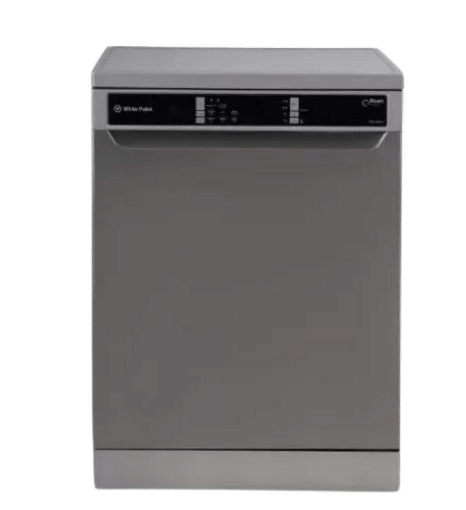 غساله اطباق وايت بوينت 14 فرد ديجيتال سلفر WPD148HDS