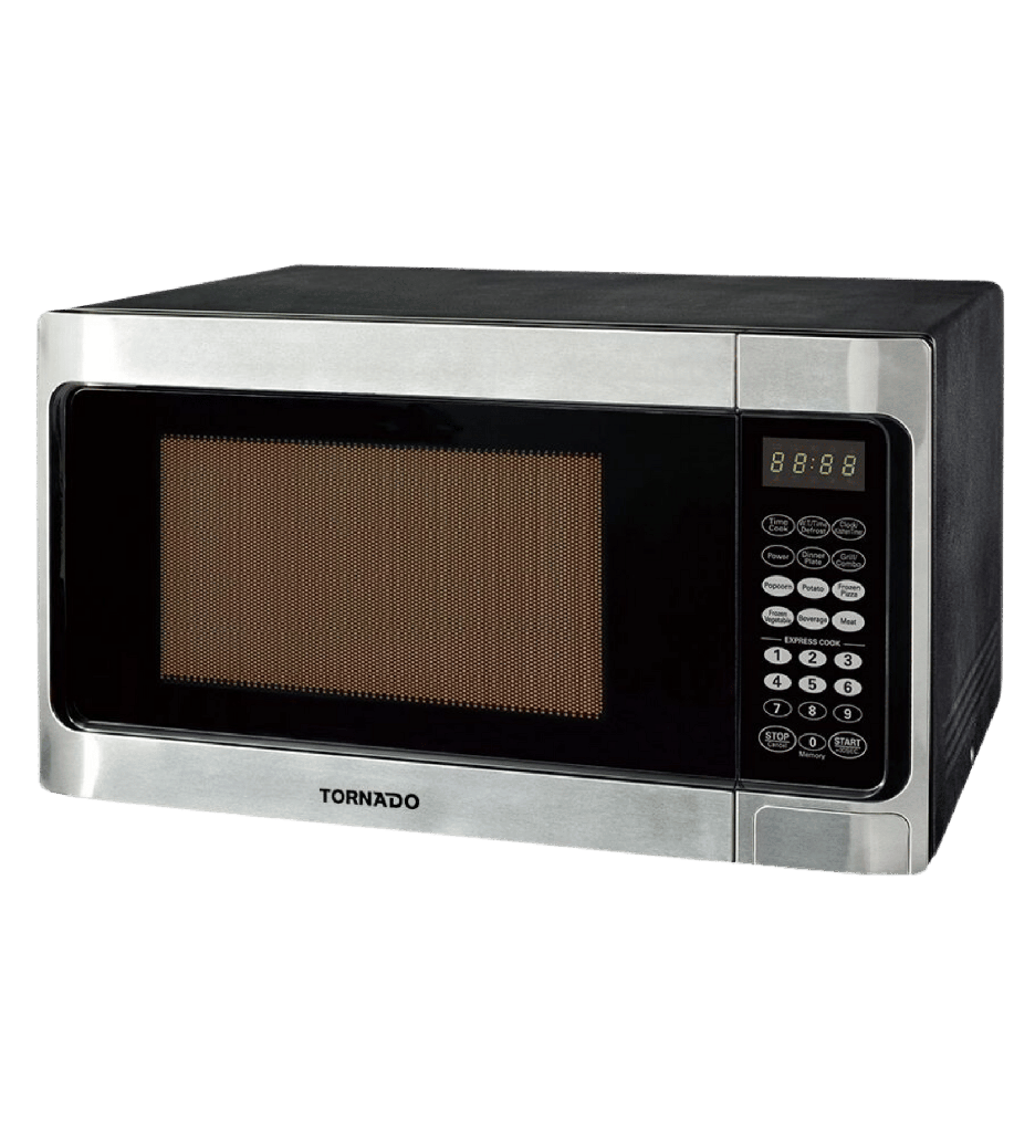 ميكروويف تورنيدو 36 لتر ديجيتال ستانلس بالشوايه TMD-36GE-SS