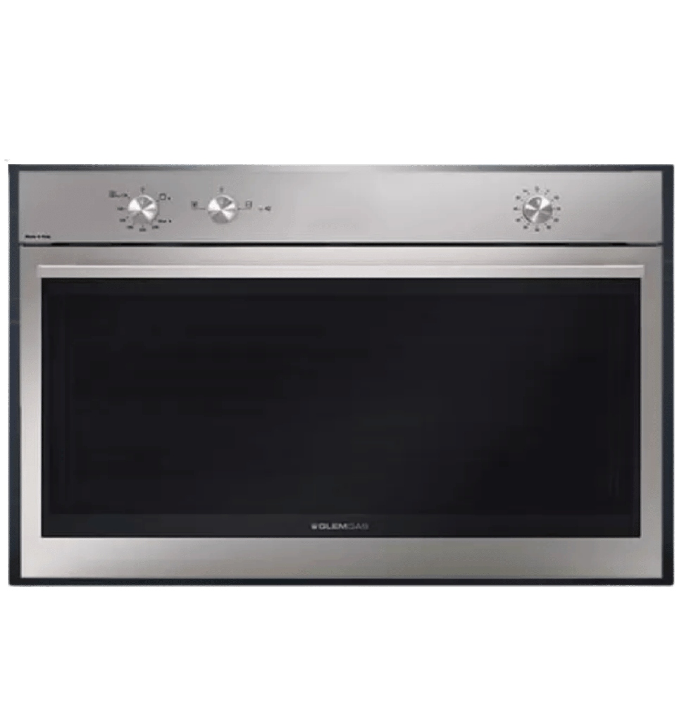 فرن جليم جاز 90 غاز 2 مروحه توزيع  ب فريم استانلس GFD9W1IX