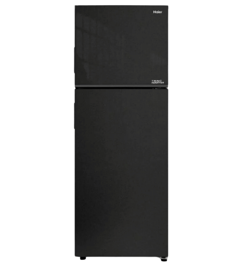 ثلاجه هاير357 لتر اسود HRF-380TMBM