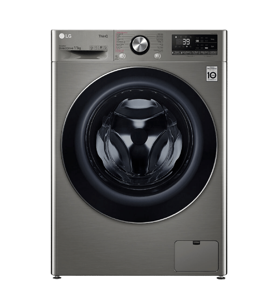 غساله ال جي 11ك  انفرتر فيفاتشي سلفر F4Y9EWG2PV