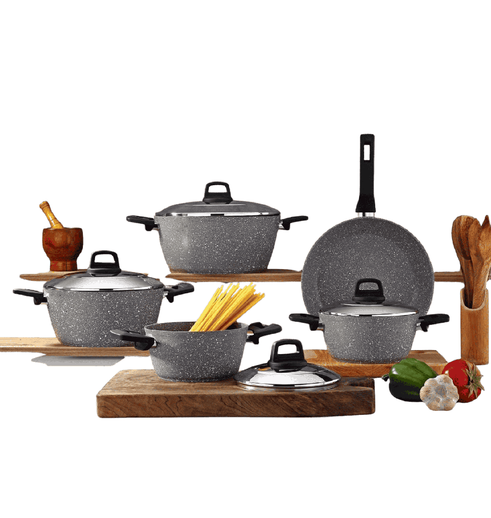 طقم جرانيت تركي 9 ق مدور