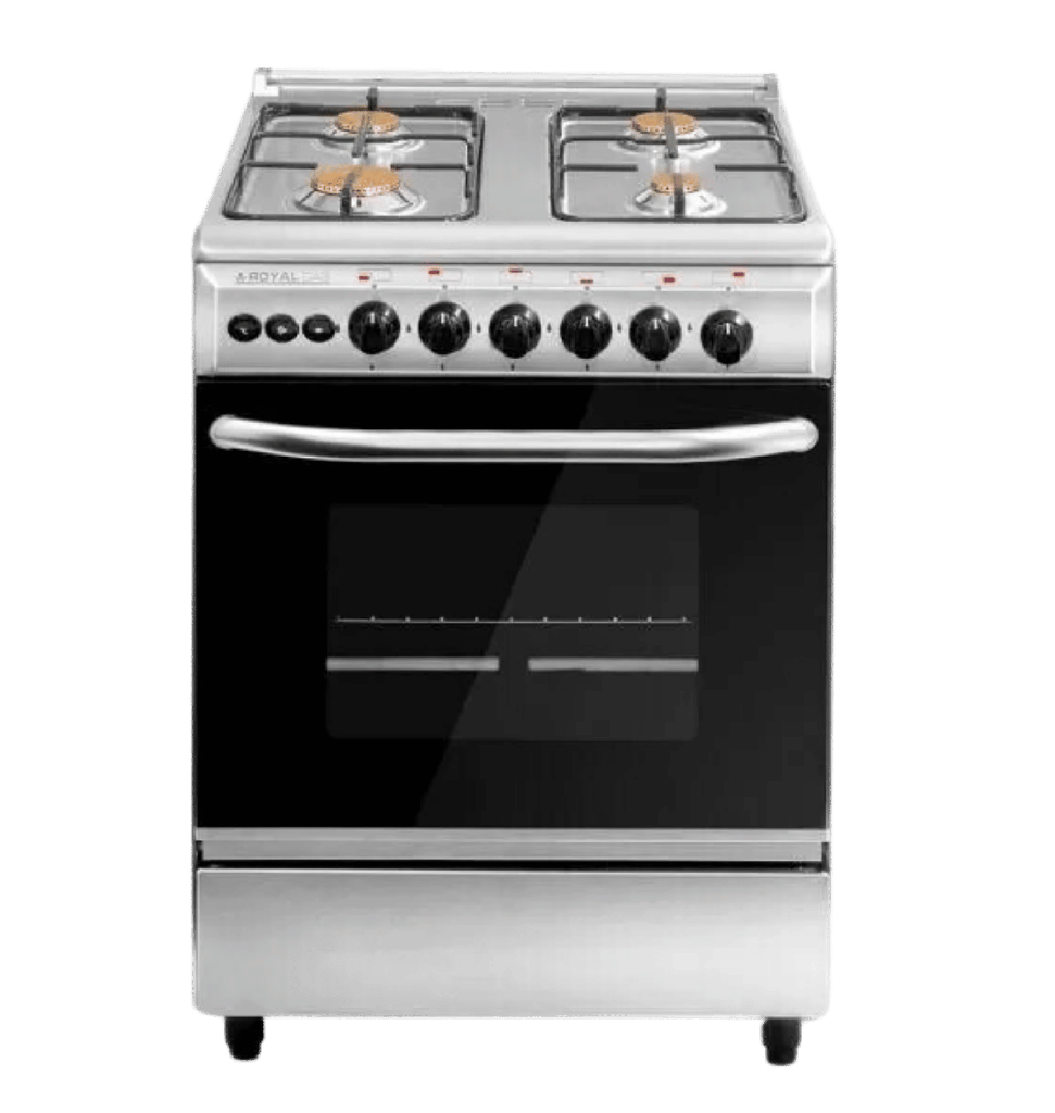 بوتجاز رويال ارو 4شعله سلفر  60سم