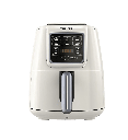 قلايه تورنيدو بدون زيت ديجيتال 4 لتر 1550 وات كريمي × سلفر THF-1554D-XL-CS