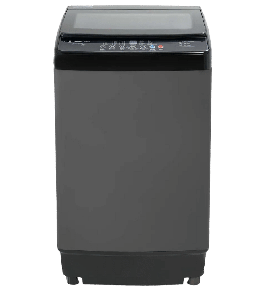 غساله وايت بوينت 10ك فوق سلفر باب زجاج هيدروليك WPTL10DGBAL