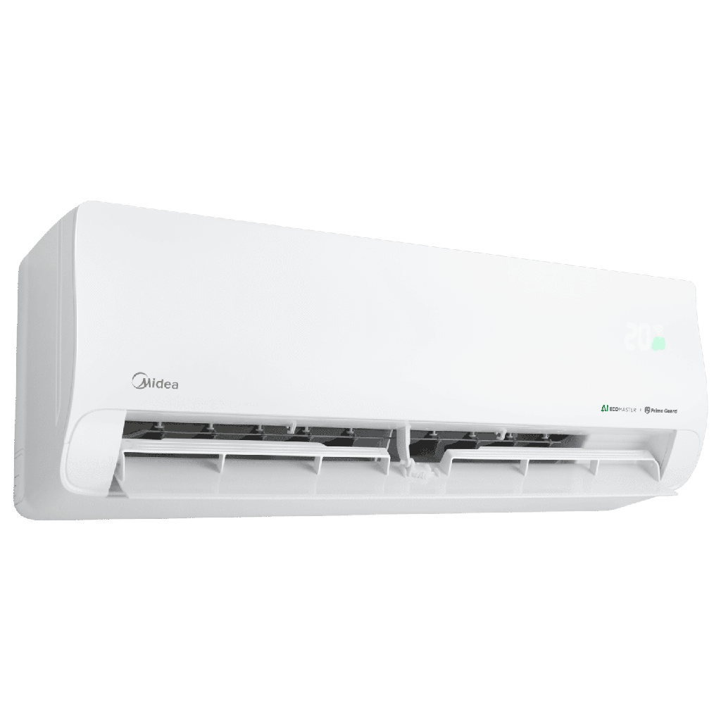 تكييف ميديا 1.5 بارد ساخن انفرتر ايكو ماستر MOSEFT-12H-DN8-X2Q8 + MSEFT-12HR-DN8F-Q8-AI ECOMASTER