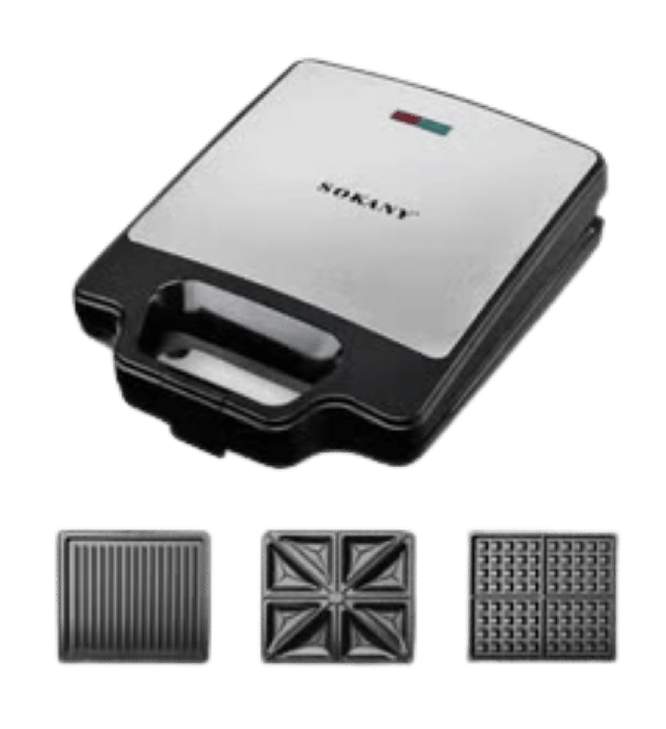 توستر سوكاني 3*1 كبير 1400 وات KJ-852