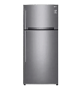 ثلاجه ال جي 506 لتر ديجيتال سلفر GN-H722HFHL