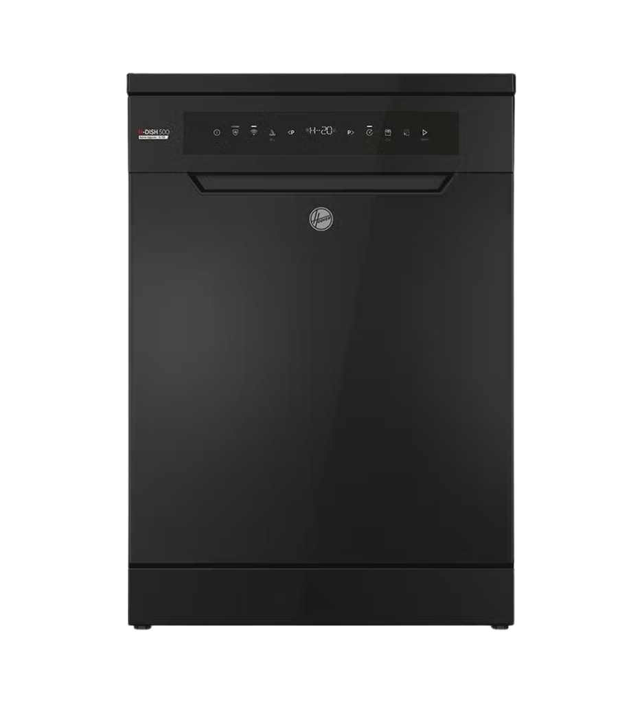 غساله اطباق هوفر 15فرد 8برنامج انفرتر وتحكم صوتى وتكنولوجيا NFC / wifi / bluetooth وفتج تلقائى للباب HF5C7F1PB-EG