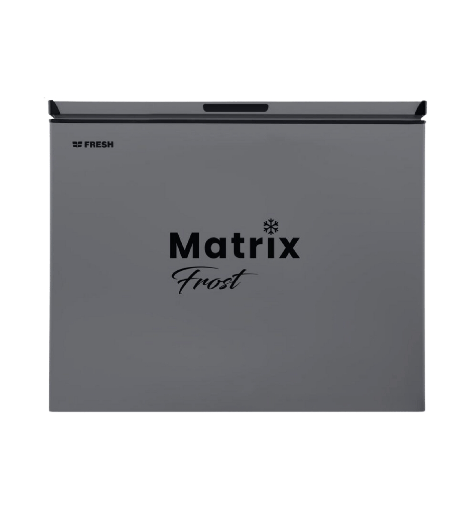 فريزر فريش افقي 255 لتر ماتريكس  سلفر بدون لمبه بدون مقبض FDF-330