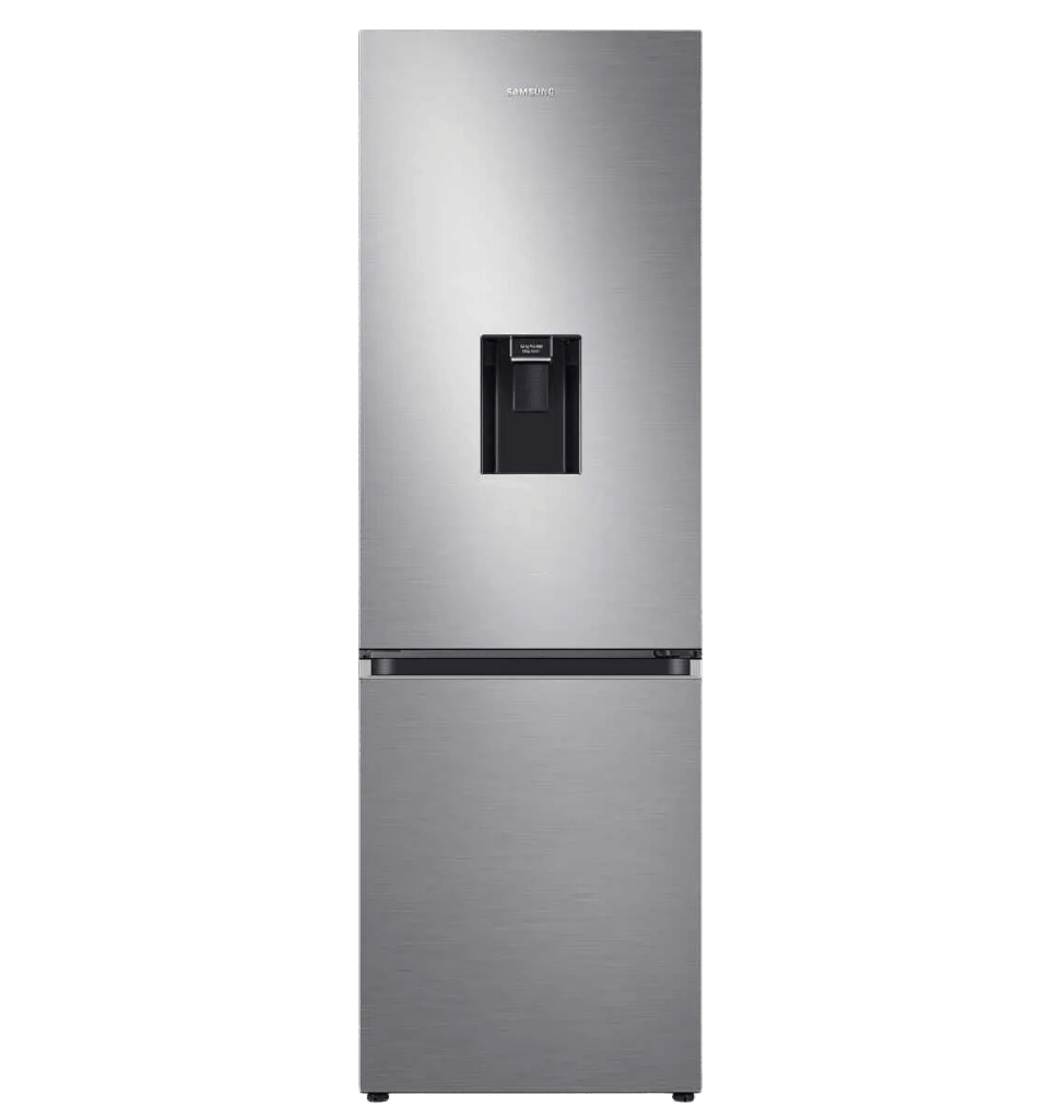 ثلاجه سامسونج 341 لتر كومبي سلفر حنفيه RB34C632ES9/MR